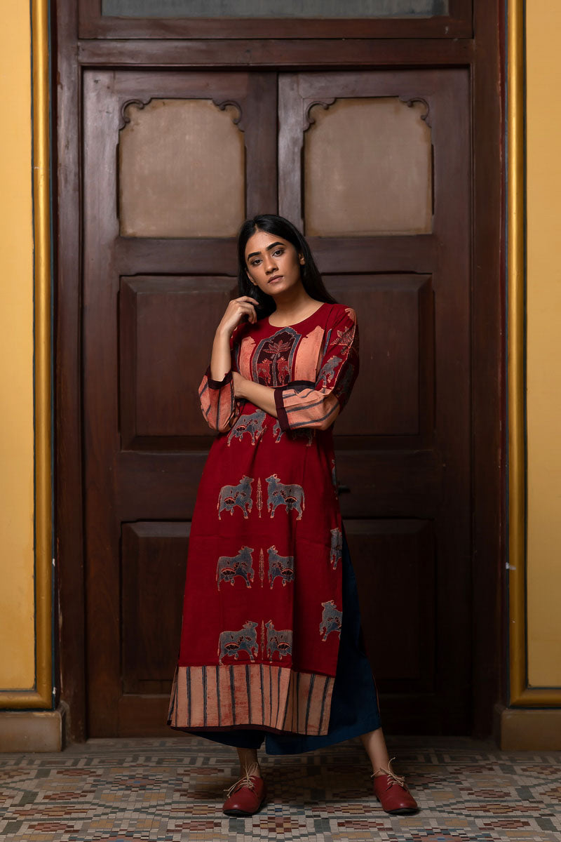 Classic Kurta - Gulenar 01
