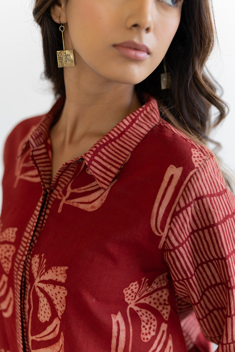 Luma Collared Kurta - Veya