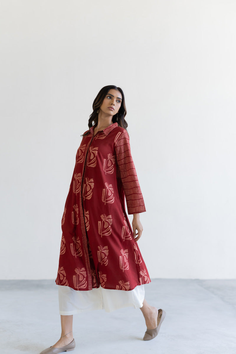 Luma Collared Kurta - Veya