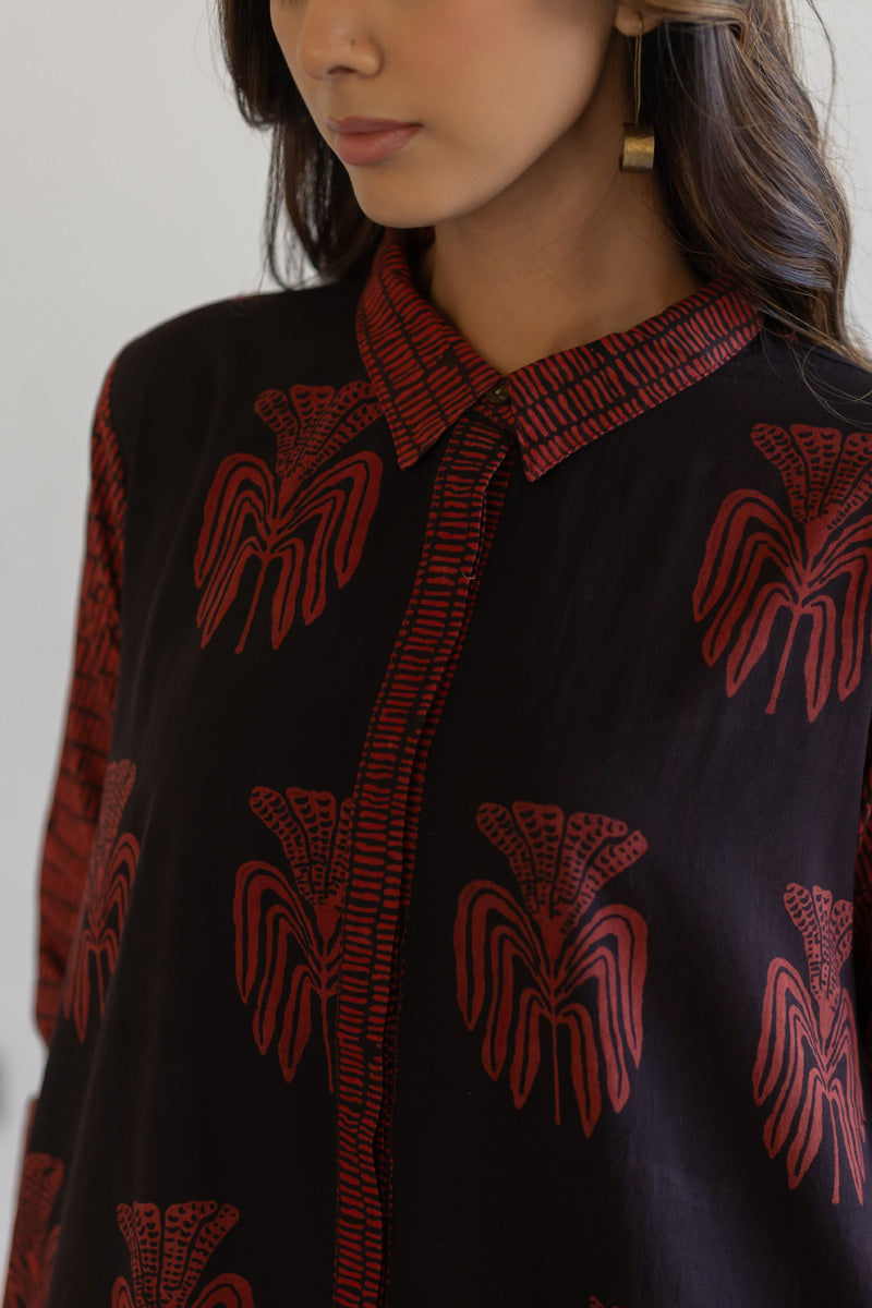 Luma Collared Kurta - Yana