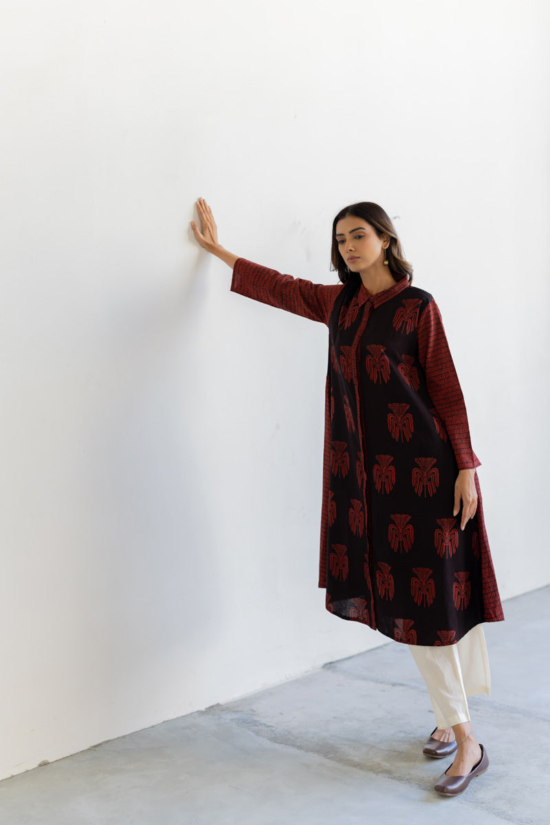 Luma Collared Kurta - Yana