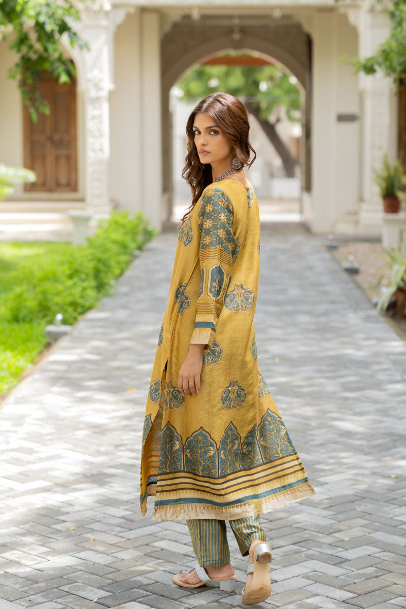 Chanderi Silk Classic Kurta Set of 2 - Parizaad