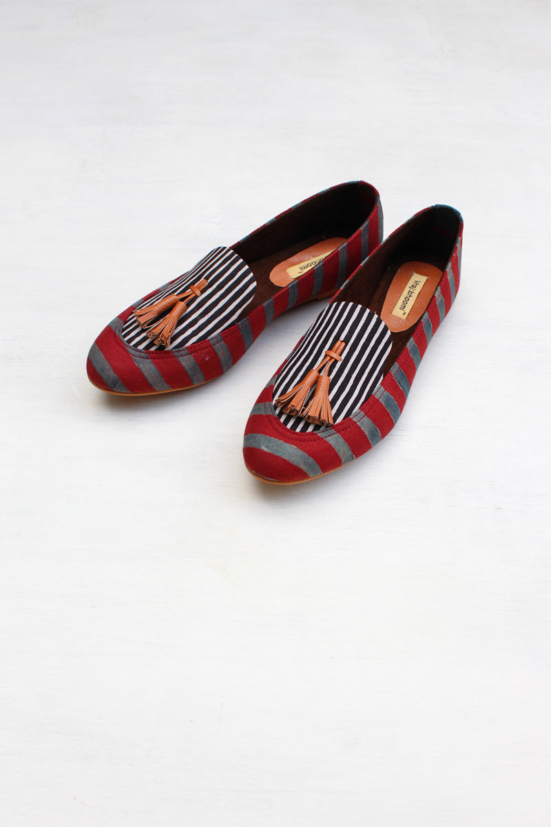 Loafers - Red Stripes