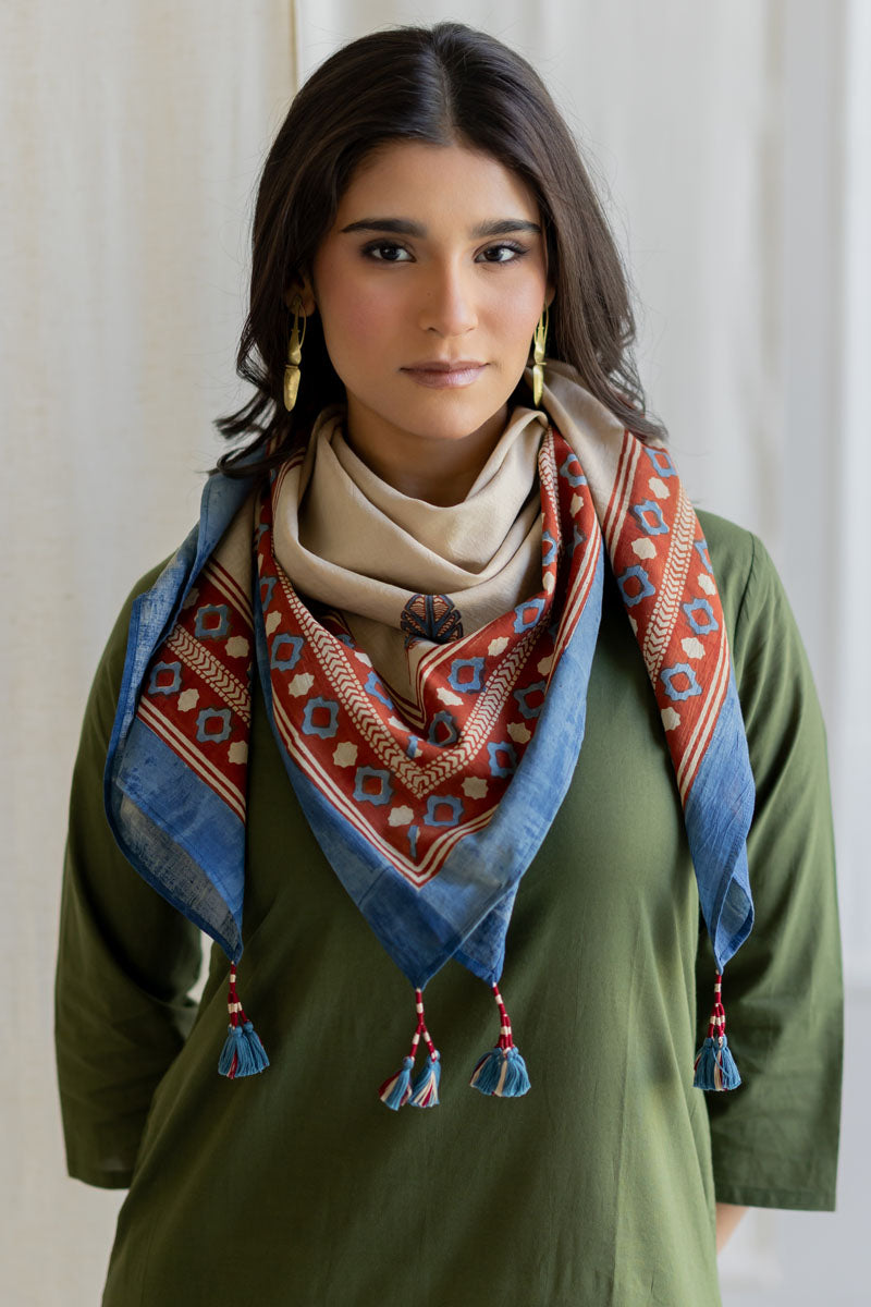 Cotton Scarf - Rey