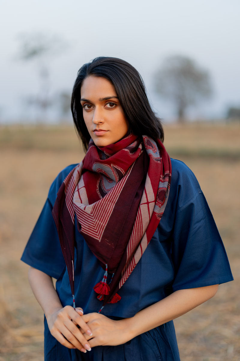 Cotton Scarf - Arjav