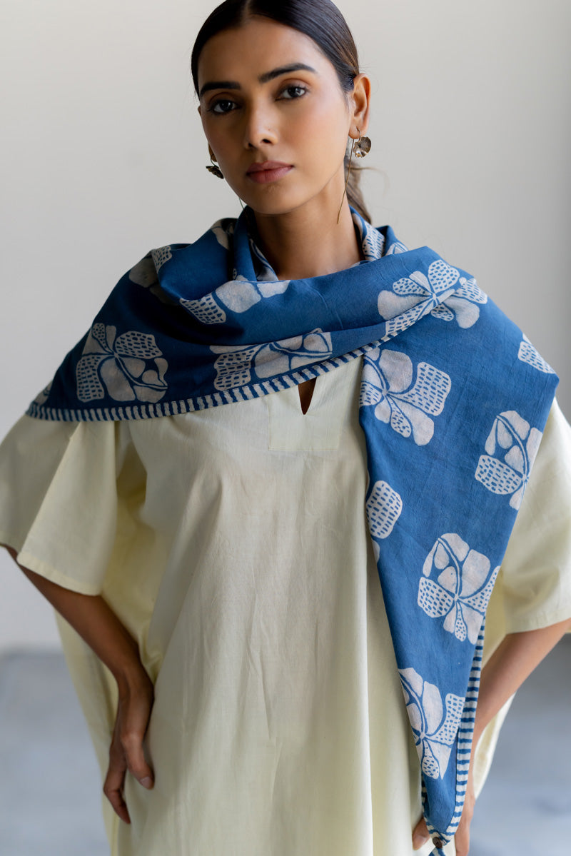 Cotton Scarf - Orah Indigo