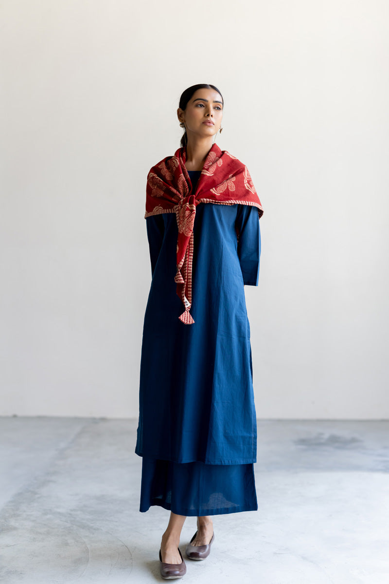 Cotton Scarf - Tira Red