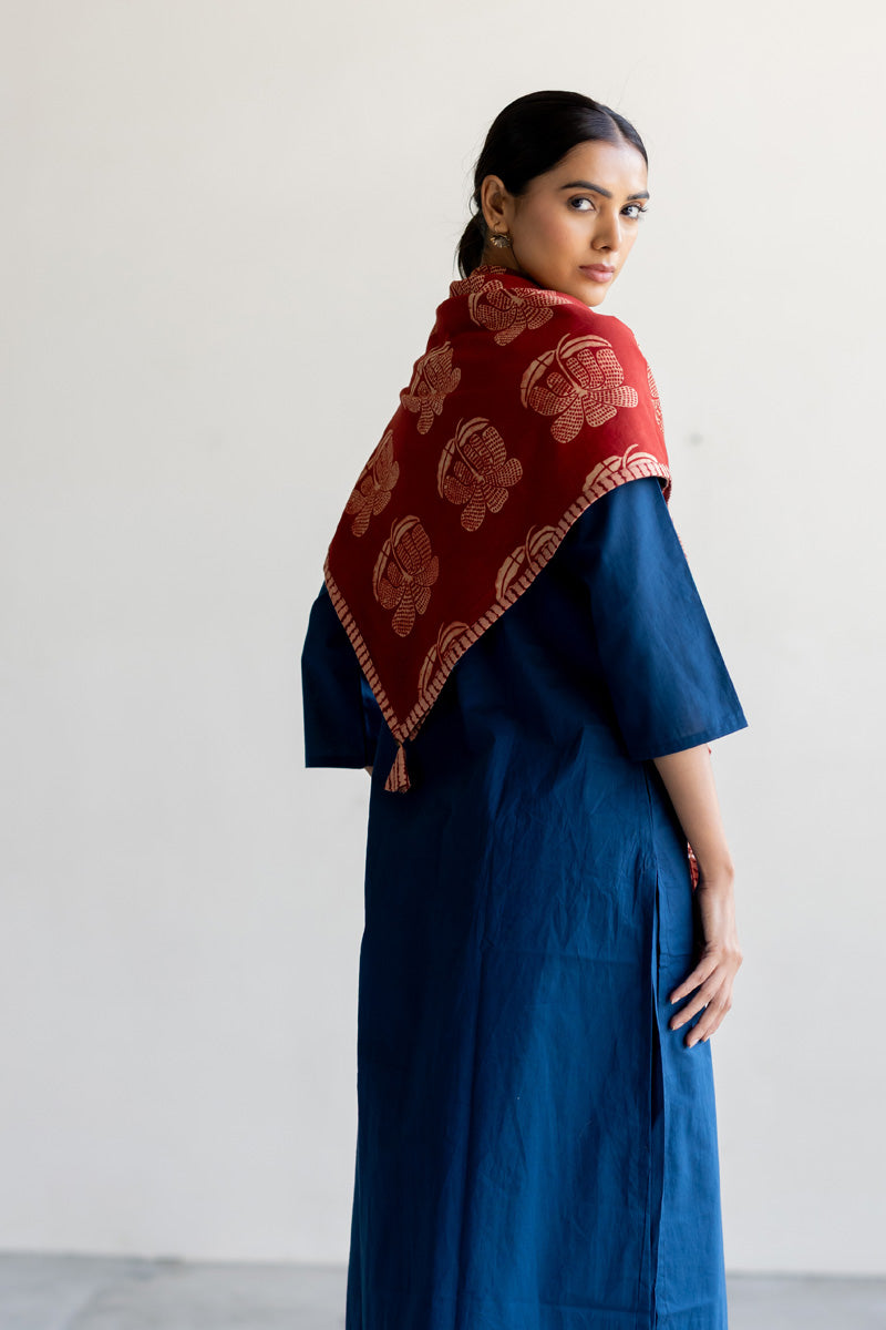 Cotton Scarf - Tira Red