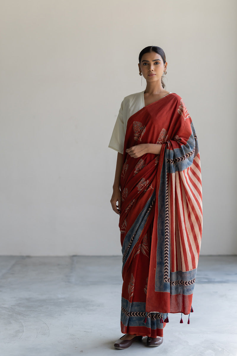 Cotton Saree - Zira