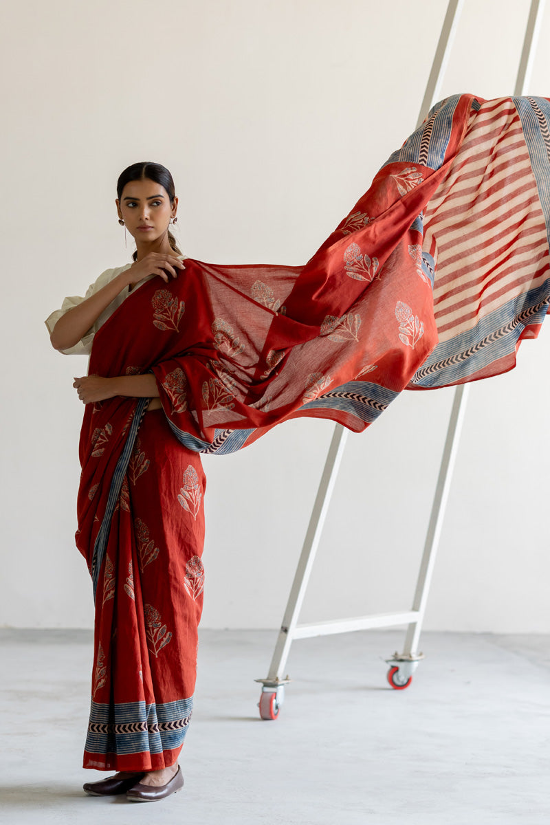 Cotton Saree - Zira