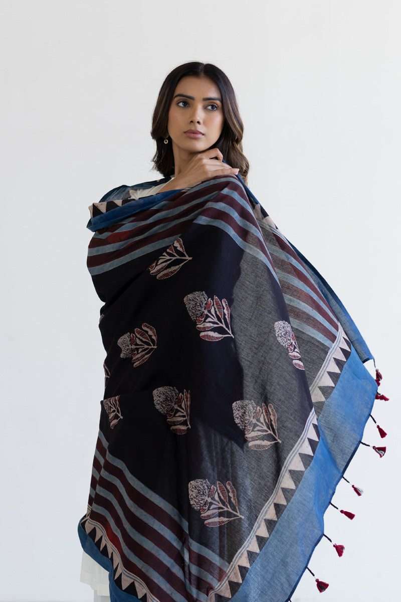 Cotton Dupatta - Zira