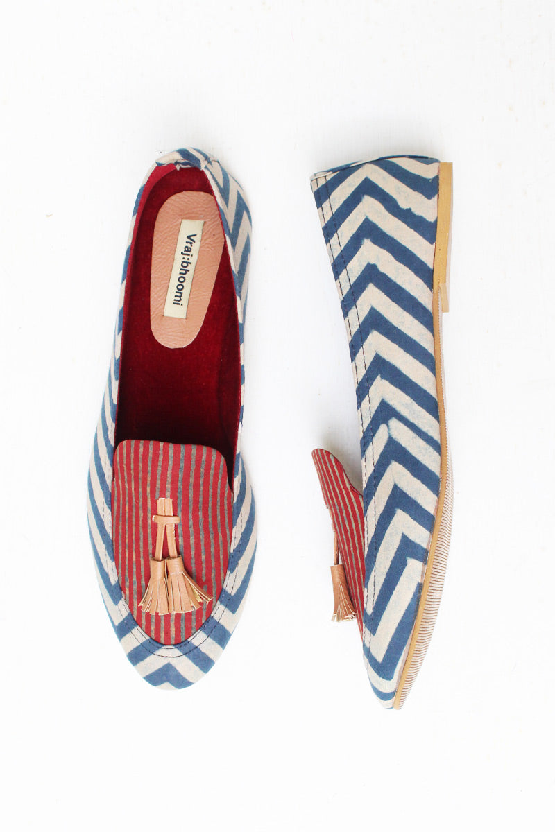 Loafers - Chevrons & Stripes