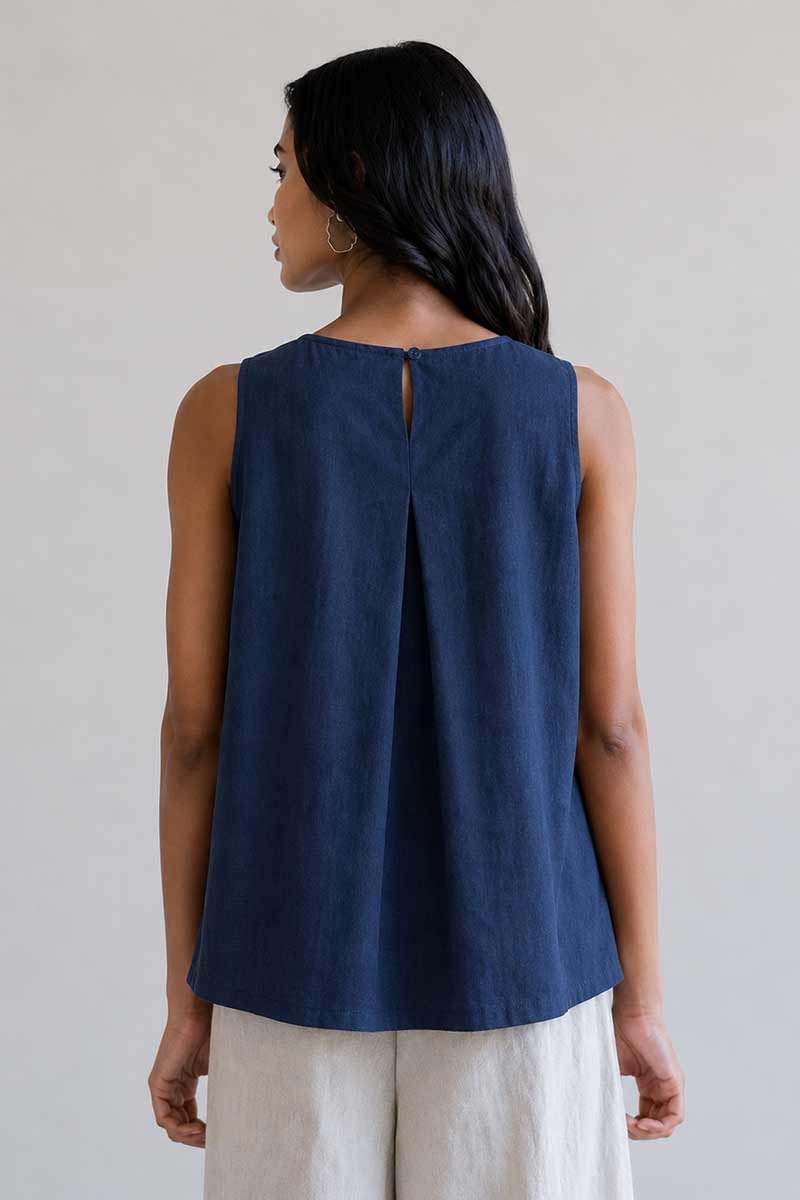 Tara Top - Indigo