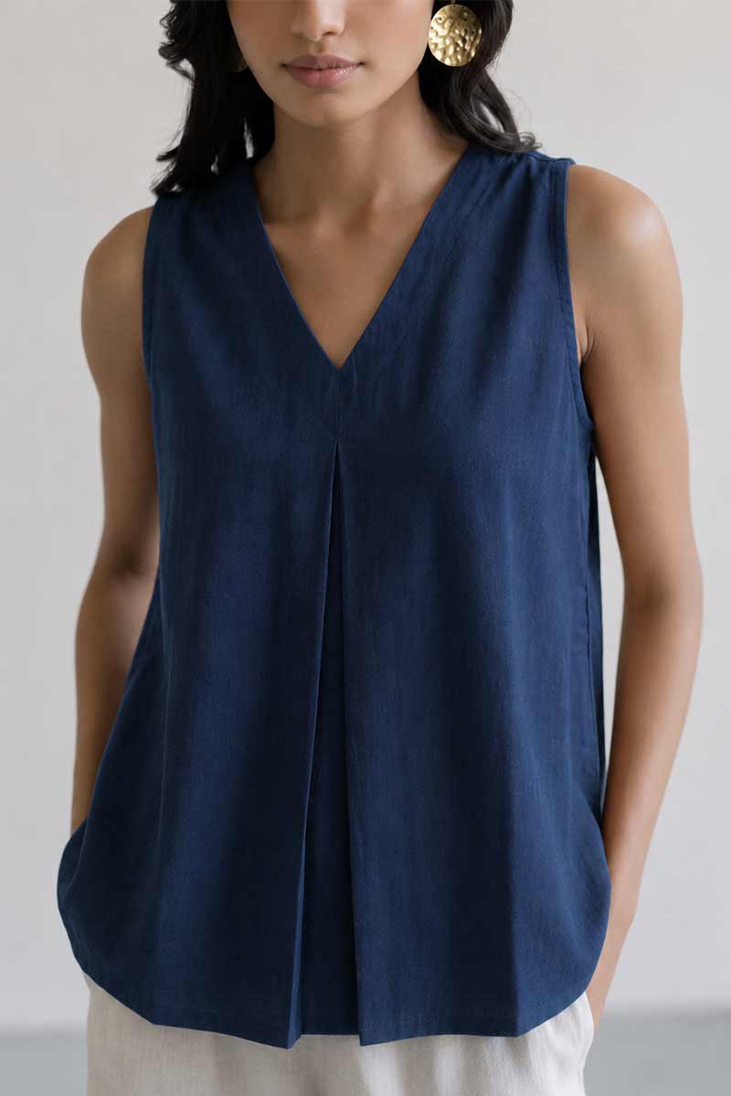 Tara Top - Indigo