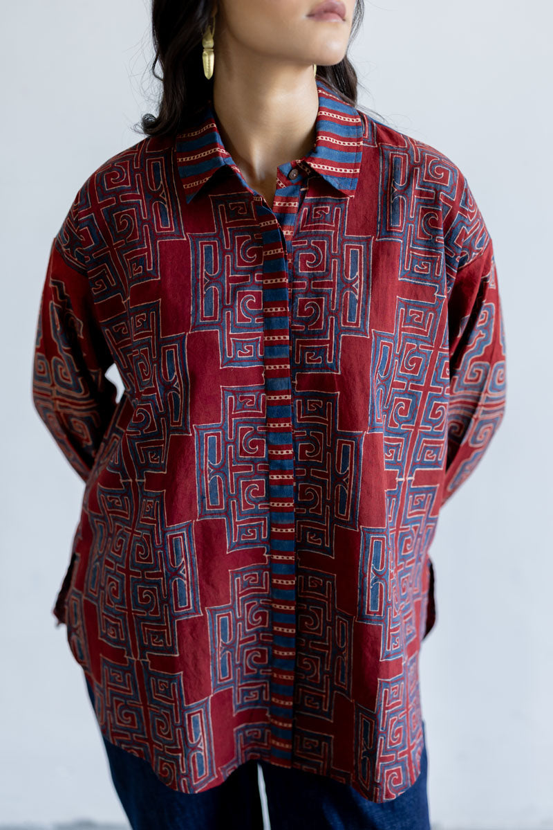 Go-to-shirt - Avani Red
