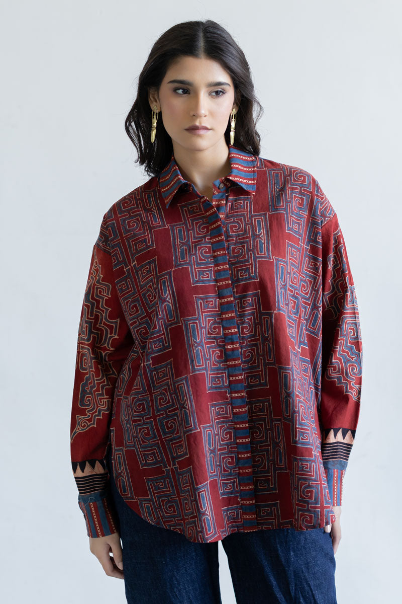 Go-to-shirt - Avani Red