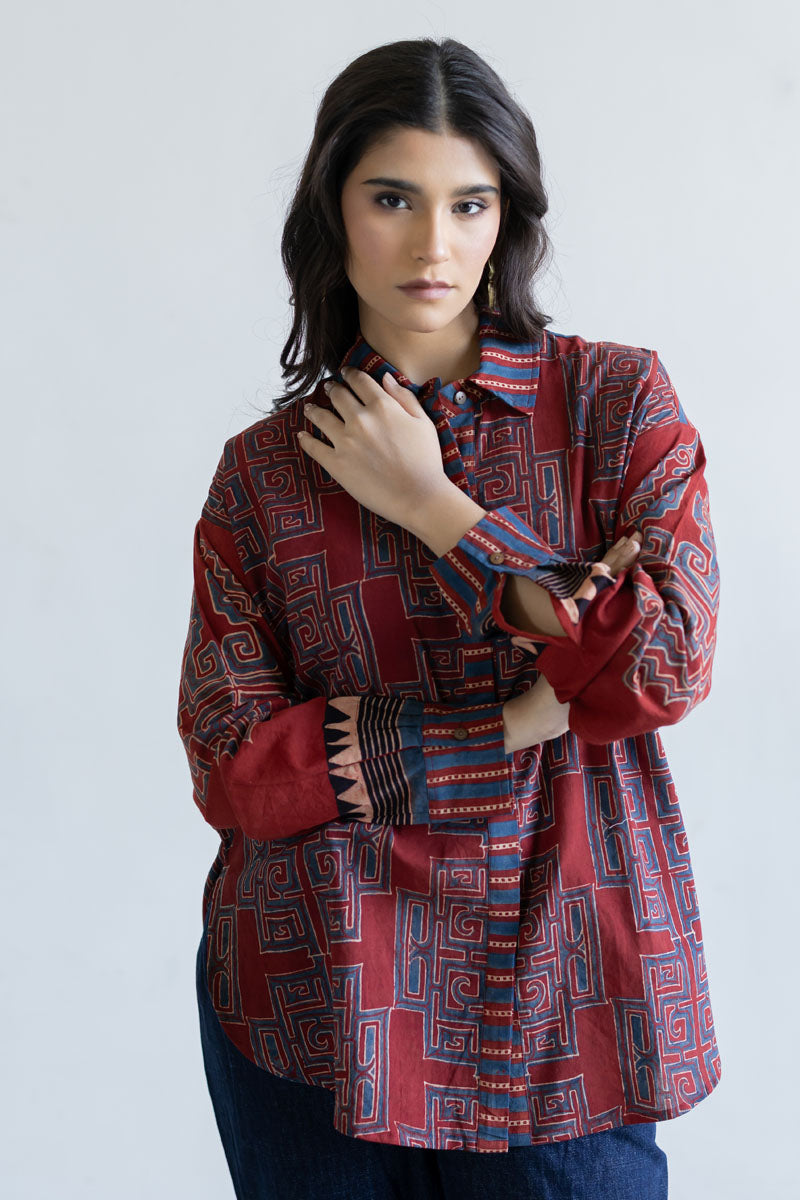 Go-to-shirt - Avani Red