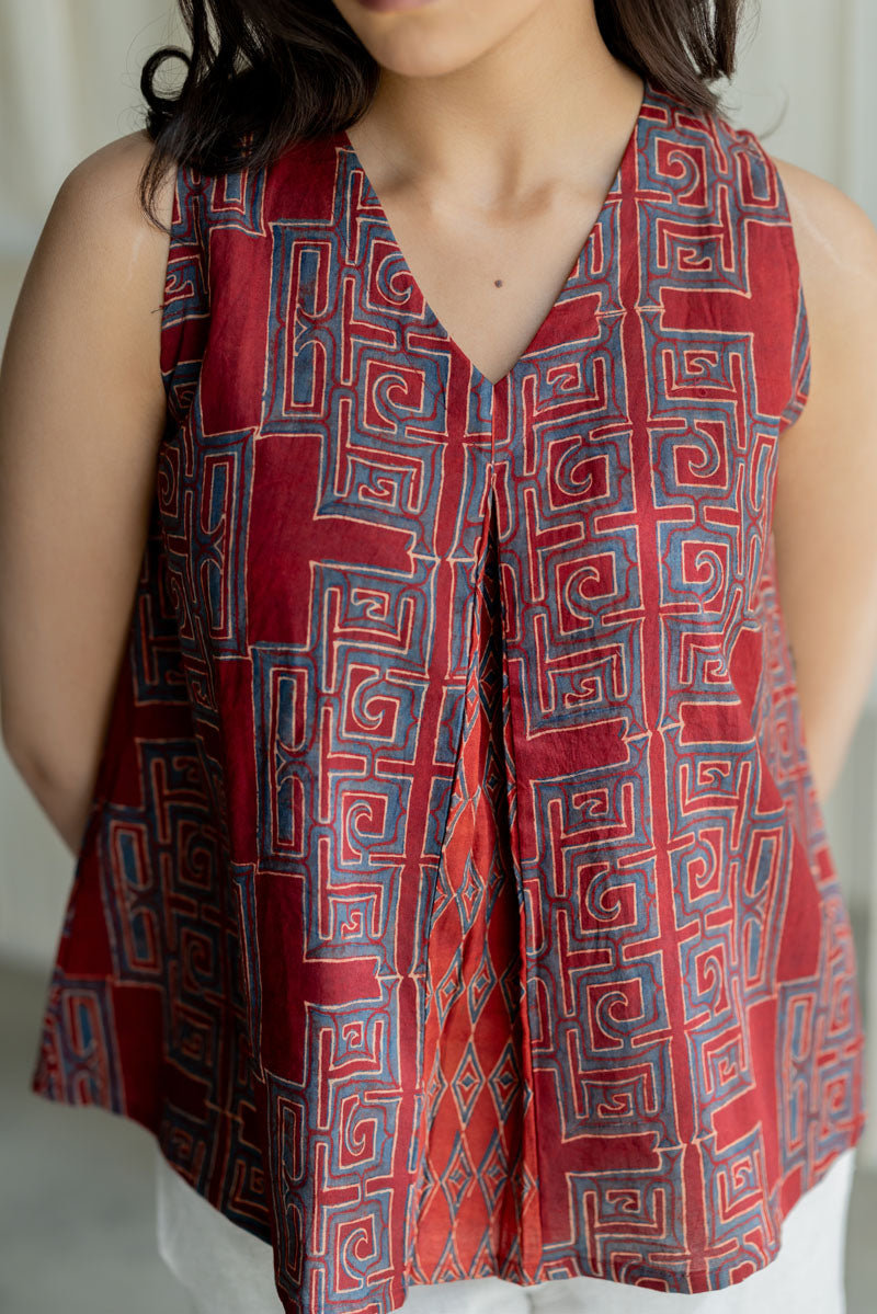 Tara Top - Avani Red