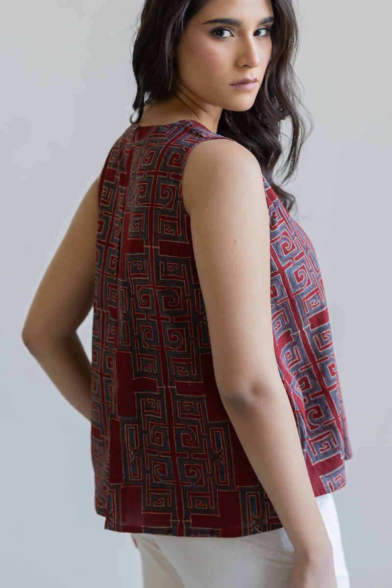 Tara Top - Avani Red