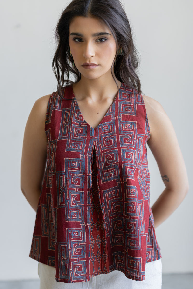 Tara Top - Avani Red