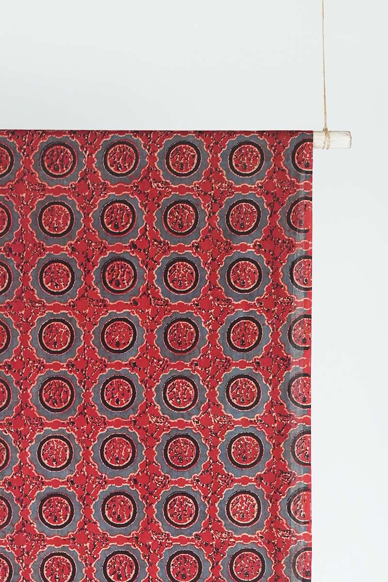 Cotton Fabric - Nahal Red
