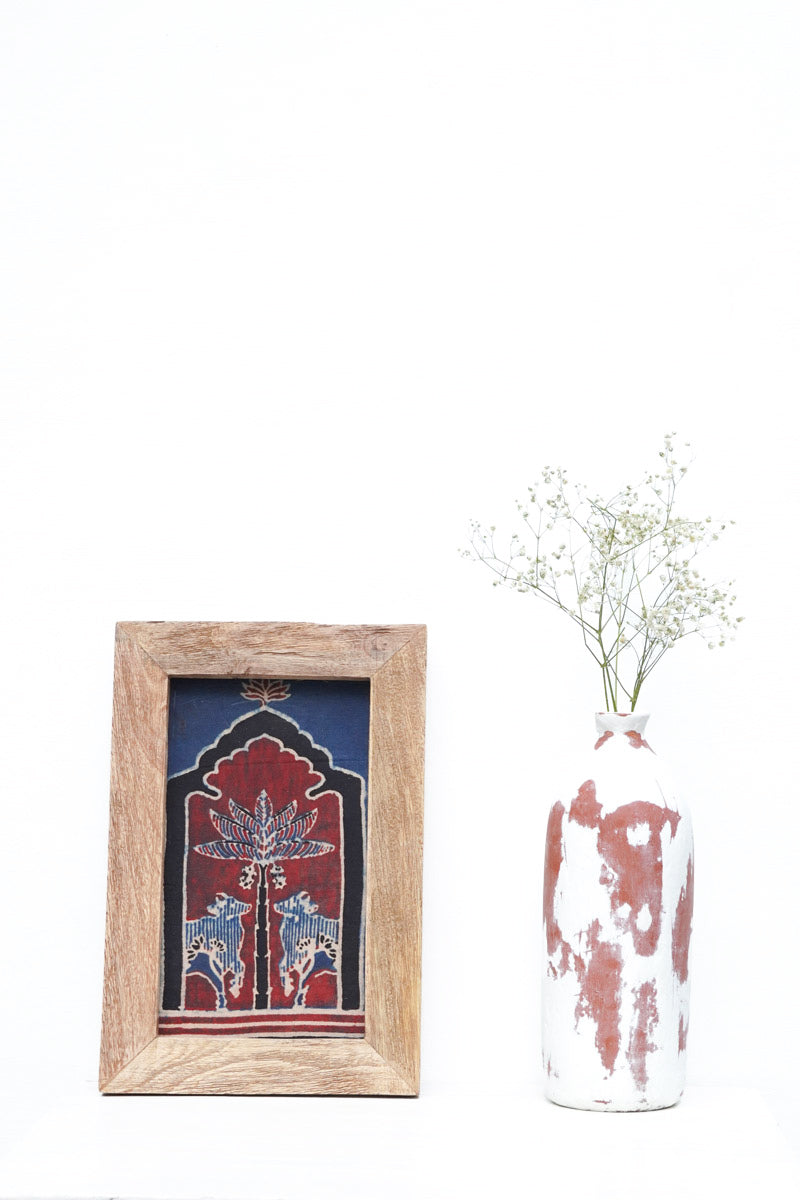 Wooden Frame with Pichwai Motif - 14
