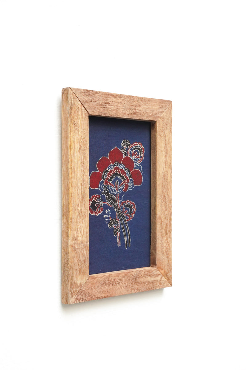 Wooden Frame with Floral Motif - 11