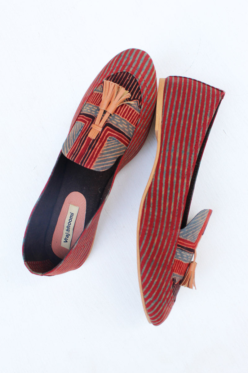 Loafers - Red Stripes