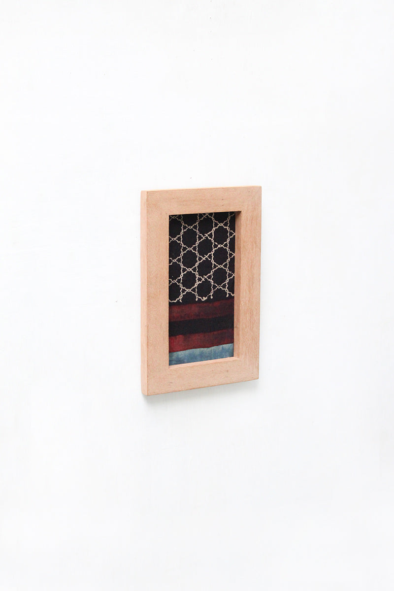 Wooden Frame with Jaal Motif - 04