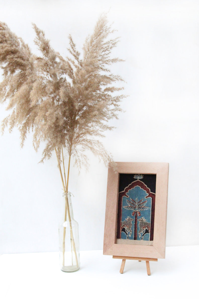 Wooden Frame with Pichwai Motif - 06