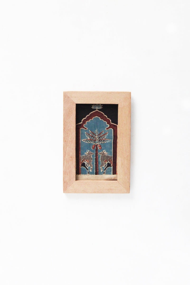 Wooden Frame with Pichwai Motif - 06