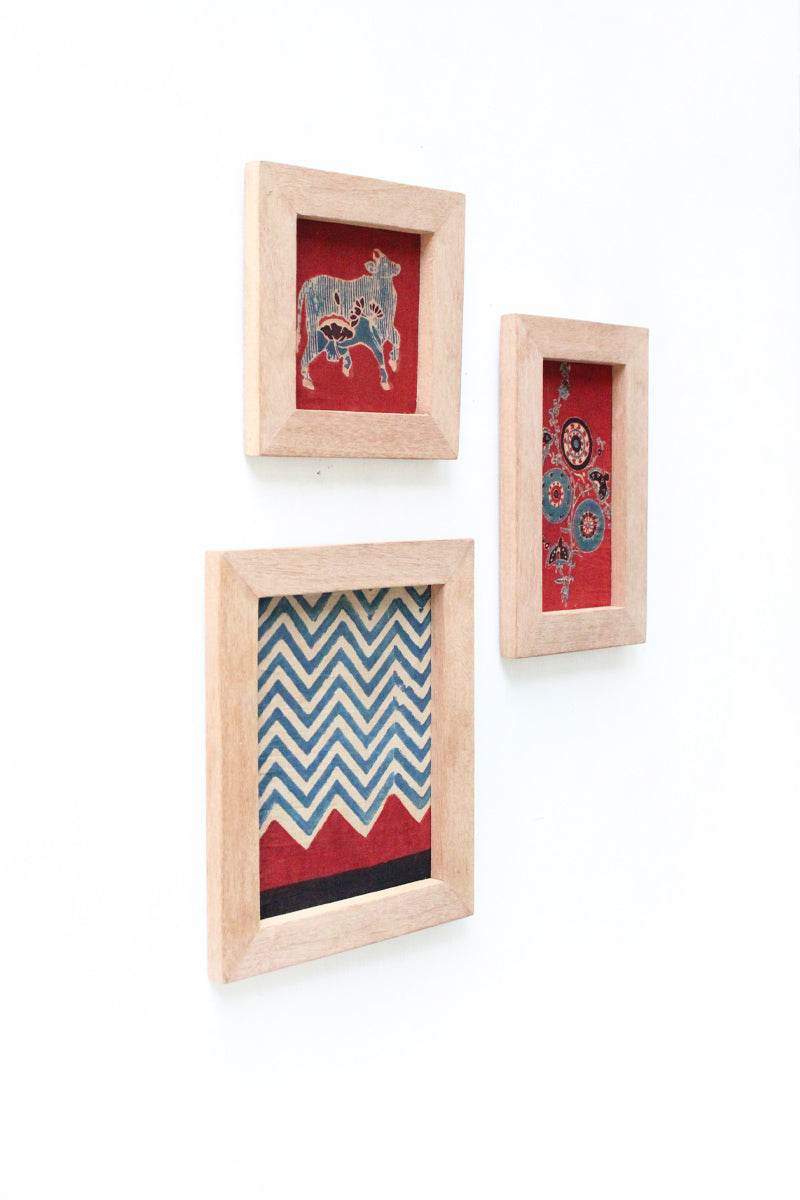 Set of 3 Wooden Frames - 02